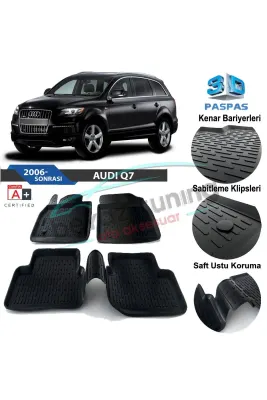 3D PASPAS SİYAH AUDI Q7 2006-2015