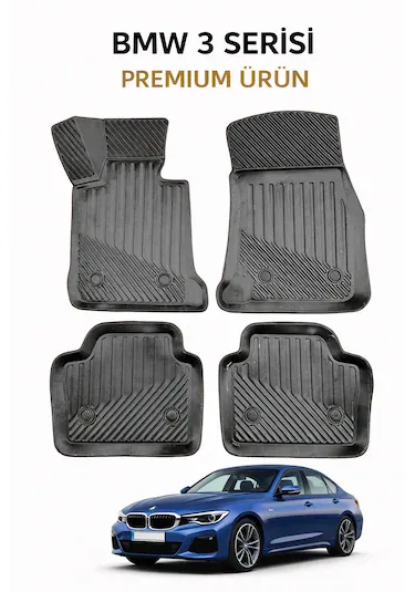 3D PASPAS SİYAH BMW 3 SERİSİ E90 2005-2012