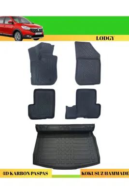 3D PASPAS SİYAH DACIA LODGY 2012+