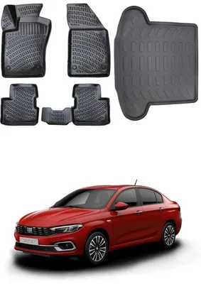 3D PASPAS SİYAH FIAT EGEA SEDAN 2016+