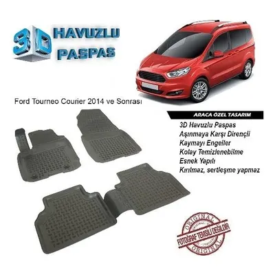 3D PASPAS SİYAH FORD ECOSPORT 2018+