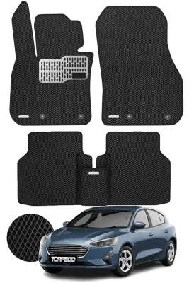 3D PASPAS SİYAH FORD FOCUS 3 2012-2018