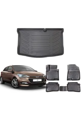 3D PASPAS SİYAH HYUNDAI I20 2009-2015