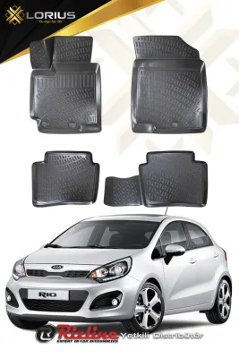 3D PASPAS SİYAH KIA RIO 2011--2017