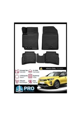 3D PASPAS SİYAH KIA STONIC 2018++
