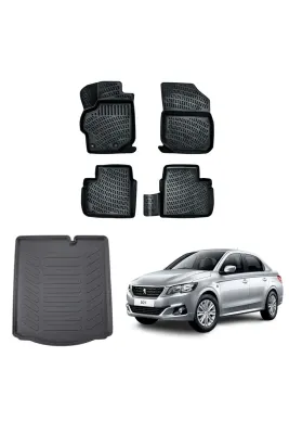3D PASPAS SİYAH PEUGEOT 301 2012+