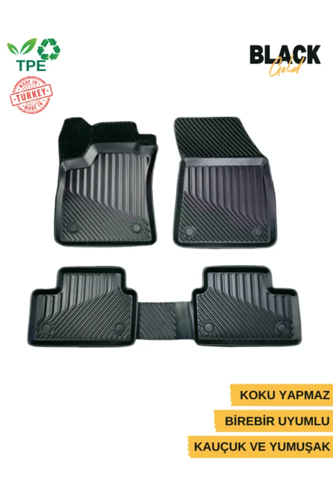 3D PASPAS SİYAH RENAULT CLIO 5 2019+