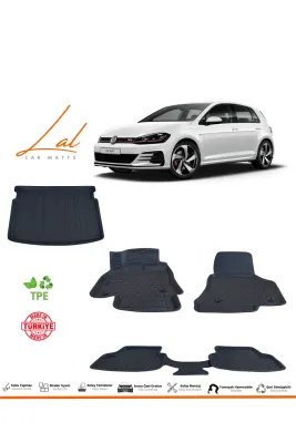 3D PASPAS SİYAH VOLKSWAGEN GOLF 7 2013-2019
