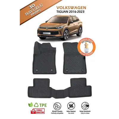 3D PASPAS SİYAH VOLKSWAGEN TIGUAN 2008-2016