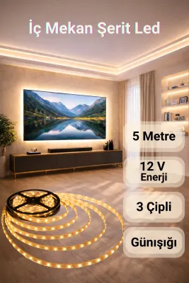 5 M ŞERİT LED