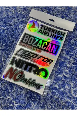 ARKA SIRALI HOLOGRAMLI YAZI 2Lİ PAKET