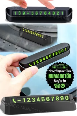 AUTOKİT ÖN CAM FOSFORLU NUMARATÖR