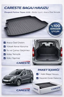 BAGAJ HAVUZU PEUGEOT PARTNER TEPEE 1998-2008