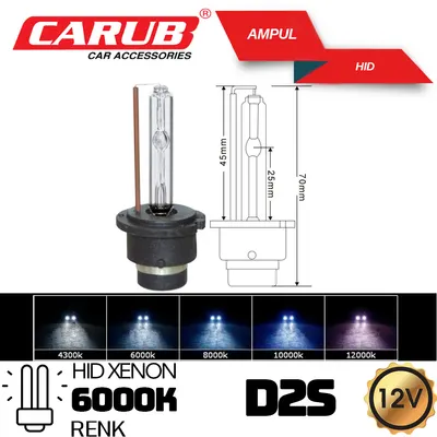 CARUB DS2 12V ZENON AMPUL
