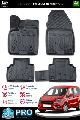 FORD COURIER 2014-2022 3D PASPAS