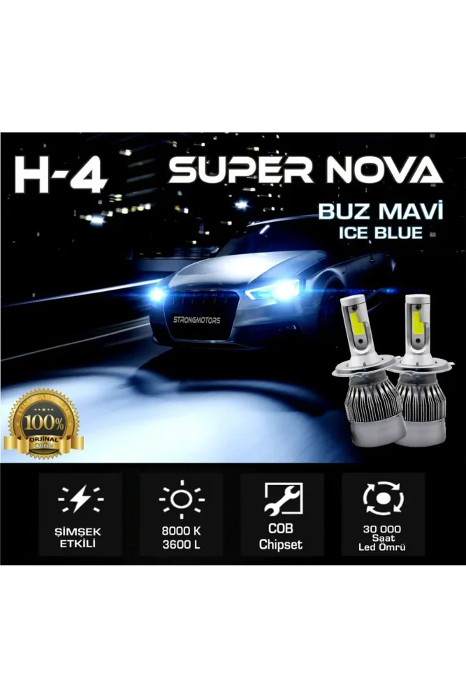 H4 BUZ MAVİ
