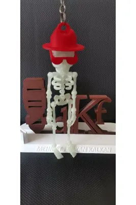 iskelet anahtarlık
