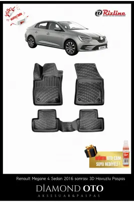 RENAULT MEGANE 4 2016+ 3D PASPAS