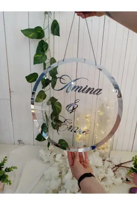 ŞEFFAF PLEKSİ AYNA SÜSÜ