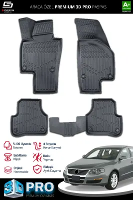 VOLKSWAGEN PASSAT B6 2005- -2011 3D PASPAS